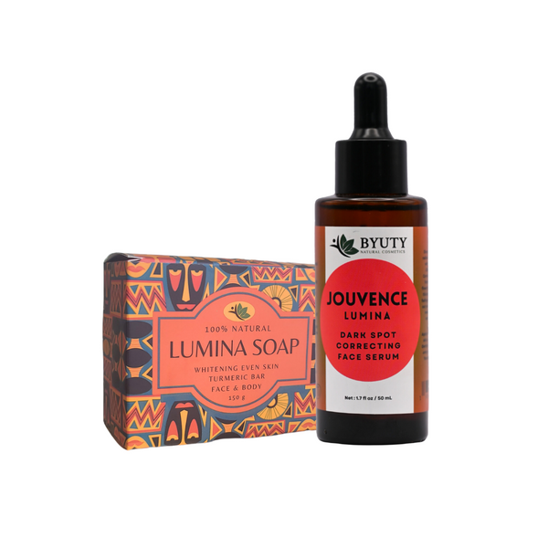Jouvence Lumina Serum + Turmeric Soap Bar Lumina Bundle