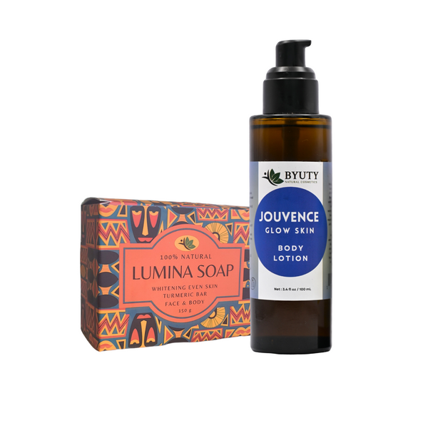 Jouvence Glow Skin + Turmeric Soap Bar Lumina Bundle Product